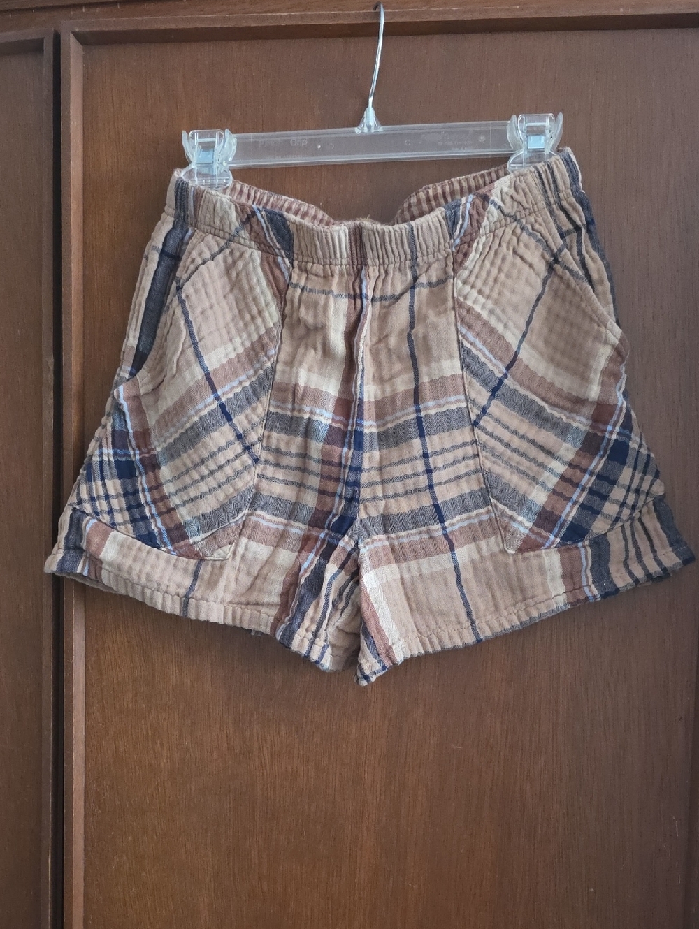 Aerie Plaid 100% Cotton Shorts Sz S